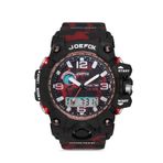 JoeFox JFP1092 Dijital Silikon Kordon Erkek Kol Saati