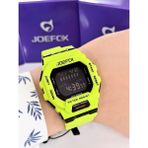Joefox Joe.439 Joefox Digital Alarmlı-Zemin Aydınlatma-Kronometreli Unisex 3Atm Suya Dayanıklı Kol Saati