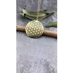 Joel Jewelry Yaşam Çiçeği Gümüş Kolye ALTIN KAPLAMA
