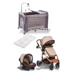 Joell Avantaj Bebek Seti / Joell Truva Bebek Arabası / Puset / Anne Yanı Park Beşik / Bambo Beşik Yatağı