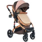 Joell JL1712 Joell Travel Sistem Bebek Arabası Kahve - Renkli