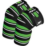 Jofit Knee Wraps / Diz Bandajı - 2'li Paket - Siyah-Yeşil - Siyah - Yeşil - Standart
