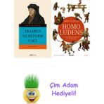 Johan Huizinga 2 Kitap Seti + Çim Adam Hediye - Hayır