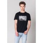 John Frank Baskılı Regular Fit Bisiklet Yaka % 100 Pamuk Cool T Shirt Erkek T Shirt JFTCOOL10 - Siyah