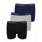 John Frank Erkek John Frank 3 Pack Boxer Boxer, Çok Renkli (Multicolor 100), S (Üretici Ölçüsü: S)