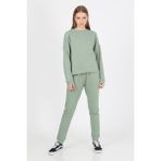 John Frank Puffy Basic Kadın Eşofman Altı - M - L - Yeşil