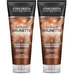 John Frieda Bril'liant Brunnette Colour Vibrancy Renk Canlandirici Saç Kremi 250 ml (2 paketi)