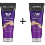 John Frieda Frizz Ease Kuru Ve Hasar Görmüş Saçlar Için Şampuan+Saç Kremi - 1