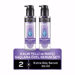 John Frieda Kalın Telli Ve İnatçı Saçlar İçin Extra Güç Serum 2'li Set