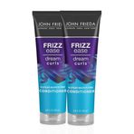 John Frieda Kıvırcık Kolaylığı Rüya Bukleler Kıvırcık Saç Kremi, SLS/SLES Sülfatsız, Doğal Kıvırcık Saçlar İçin, 8.45 Fl Oz (2 Paket)