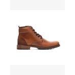 John May 1179 010 WK-John May Orkut Suede Cognac Erkek Bot