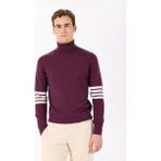 John Richmond Balıkçı Yaka Regular Fit Bordo Erkek Kazak UMA24102LU