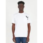 John Richmond Bisiklet Yaka Beyaz Erkek T-Shirt UMP24048TS