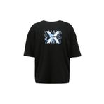 John Richmond Bisiklet Yaka T-Shirt, L, 5003103590, Siyah, Erkek