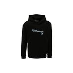John Richmond Erkek Fermuarlı Yaka Sweatshirt, Siyah, M Beden