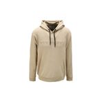 John Richmond Erkek Kapüşonlu Sweatshirt, Bej, L Beden