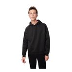 John Richmond Erkek Kapüşonlu Sweatshirt, Siyah, L Beden