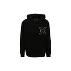 John Richmond Erkek Kapüşonlu Sweatshirt, Siyah, M Beden
