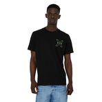 John Richmond Erkek T-Shirt 5003161633, Siyah, M