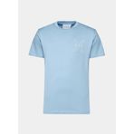 John Richmond Erkek T-Shirt, Mavi, M, UMP24031TS