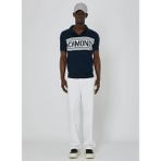 John Richmond Lacivert Erkek Polo T-Shirt UMP24216PO - XL