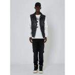 John Richmond Normal Bel Normal Paça Slim Fit Siyah Erkek Denim Pantolon UMP24041JE - 30
