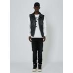 John Richmond Normal Bel Normal Paça Slim Fit Siyah Erkek Denim Pantolon UMP24041JE