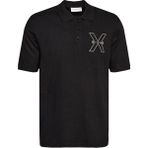 John Richmond Siyah Erkek Polo T-Shirt UMP24207PO - XL