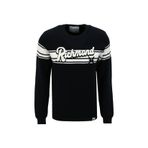 John Richmond Yarım Balıkçı Yaka Slim Fit Saks Erkek Kazak UMA23056MA