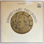 Johnny Cash The Legend Çift Lp Plak (Orjnal 1970 Dönem Alman Baskı)