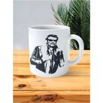 Johnny Hallyday Baskılı Kupa Bardak Kişiye Özel Model 1