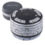 Johns Avenue marka Duş Hoparlörleri Bluetooth Kablosuz, Uyumlu Lüks Seyahat Kılıfı - En Yeni 5.0 Sürüm - Sertifikalı Su Geçirmez - Vakumlu Taşınabilir Hoparlör - Erkek Kadın Gençler için Hediyeler