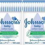 Johnson's Baby 2x100 Adet Kulak Temizleme Çubuğu
