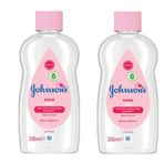 Johnson's Baby 2x200 ml Normal Bebek Yağı