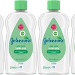 Johnson's Baby 4x300 ml Aloe Vera Bebek Yağı