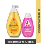 Johnson´s Baby 750 ml Bebek Şampuanı + 300 ml Işıldayan Parlaklık Şampuan
