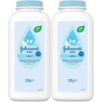 Johnson's Baby Bebek Pudrası 200 g, Klasik,%99 Doğal İçerik, 2'li Set