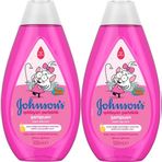 Johnsons Baby Bebek Şampuanı 500ML Kral Şakir Işıldayan Parlaklık (4 Lü Set)