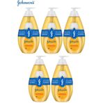 Johnson's Baby Bebek Şampuanı Klasik, 750ml + 200ml Hediye, 5'li Set