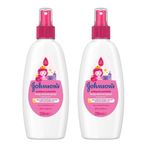 Johnson's Baby Işıldayan Parlaklık Serisi 2x200 ml Kolay Tarama Spreyi
