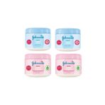 Johnson´s Baby Johnsons Baby Parfümsüz Vazelin 100 ml 2 ADET + Parfümlü Vazelin 100 ml 2 ADET