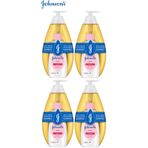 Johnson's Baby Şampuan 750ml + Yağ 200ml, 4'lü Set
