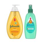 Johnson's Baby Söz Dinleyen Saçlar 200 ml Kolay Tarama Spreyi + 750 ml Bebek Şampuanı