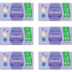 Johnson's Bedtime Bebek Sabunu 90 gr 6 Adet Doğal Kaynaklı İçeriklerle Yumuşak Temizlik - Mor