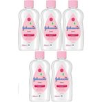 Johnson's Johnsons Baby Bebek Yağı 200ML Nemlendirici (Pembe) (5 Li Set)