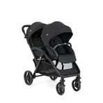 Joie EVALITE Duo Twin Bebek Arabası - Yumuşak 5 Noktalı Koşum Takımı ile İkizler için Bebek Arabası, 5 Yatma Pozisyonu, İkiz Bebekler için Bebek Arabası, Kolay Katlanabilir Döner Tekerlek, Tek
