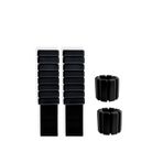 Joinfit Pro El ve Ayak Bilek Ağırlığı 500 gr x 2 Adet | Ayarlanabilir Ağırlıklı Bileklik Spor ve Fitness Ekipmanı (Siyah)