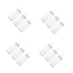 JOINPAYA 4 Set Tek Kullanımlık Biberon Seyahat Şişesi Su Termosu Sıcak Su Şişesi Tek Seferlik Yenidoğan Biberonu Bebekler Süt Şişesi Bebek Süt Besleyici Bebek Besleyici Plastik 3 Adet*4