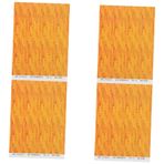 JOINPAYA 4pcs Minyatür Dollhouse Duvar Kağıdı Ve Döşeme Kendinden Yapışkan Peel Ve Stick DIY Mini Ev Çıkartmaları Dollhouse Dekorasyonu