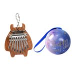 JOINPAYA Zarif 8 Tuşlu Kalimba - Başlangıç müzik Aleti Askıya Bağlı Her Yerde Ve Her Zaman Çalın